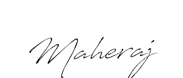Make a beautiful signature design for name Maheraj. With this signature (Antro_Vectra) style, you can create a handwritten signature for free. Maheraj signature style 6 images and pictures png