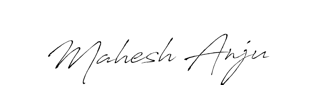 You can use this online signature creator to create a handwritten signature for the name Mahesh Anju. This is the best online autograph maker. Mahesh Anju signature style 6 images and pictures png