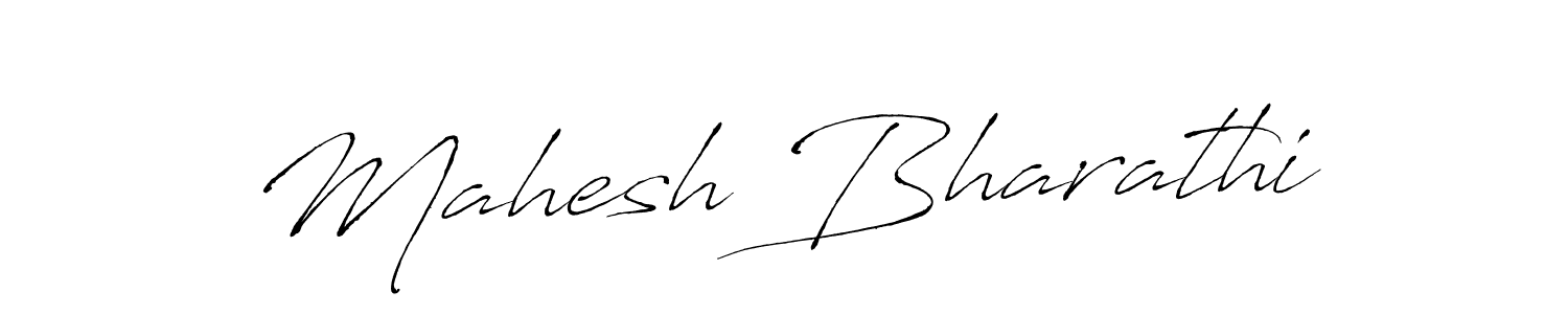 Antro_Vectra is a professional signature style that is perfect for those who want to add a touch of class to their signature. It is also a great choice for those who want to make their signature more unique. Get Mahesh Bharathi name to fancy signature for free. Mahesh Bharathi signature style 6 images and pictures png