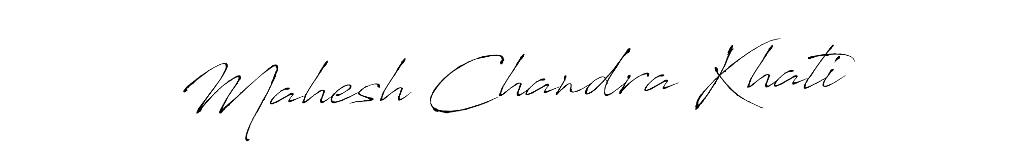 Also we have Mahesh Chandra Khati name is the best signature style. Create professional handwritten signature collection using Antro_Vectra autograph style. Mahesh Chandra Khati signature style 6 images and pictures png