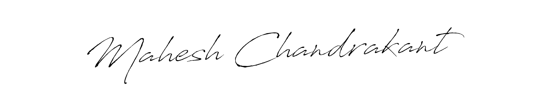 Create a beautiful signature design for name Mahesh Chandrakant. With this signature (Antro_Vectra) fonts, you can make a handwritten signature for free. Mahesh Chandrakant signature style 6 images and pictures png