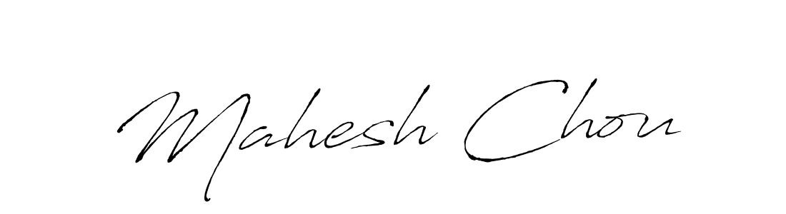 How to make Mahesh Chou signature? Antro_Vectra is a professional autograph style. Create handwritten signature for Mahesh Chou name. Mahesh Chou signature style 6 images and pictures png