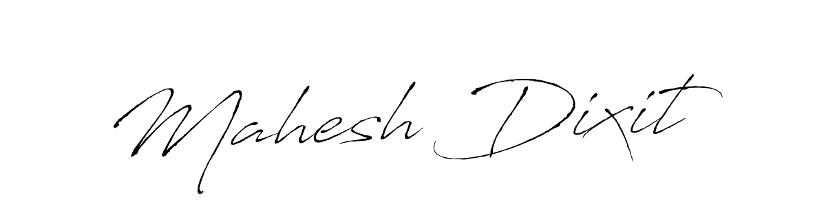 Design your own signature with our free online signature maker. With this signature software, you can create a handwritten (Antro_Vectra) signature for name Mahesh Dixit. Mahesh Dixit signature style 6 images and pictures png