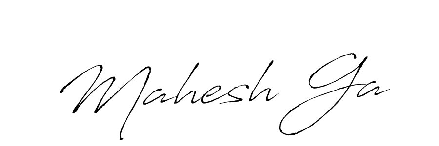Also we have Mahesh Ga name is the best signature style. Create professional handwritten signature collection using Antro_Vectra autograph style. Mahesh Ga signature style 6 images and pictures png