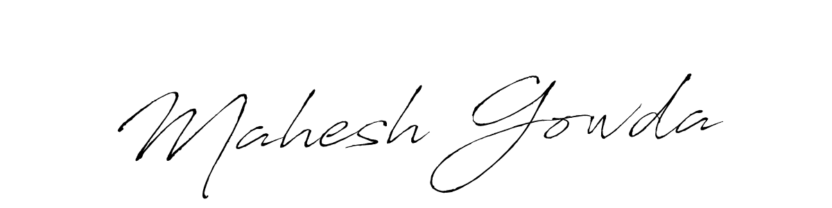 The best way (Antro_Vectra) to make a short signature is to pick only two or three words in your name. The name Mahesh Gowda include a total of six letters. For converting this name. Mahesh Gowda signature style 6 images and pictures png