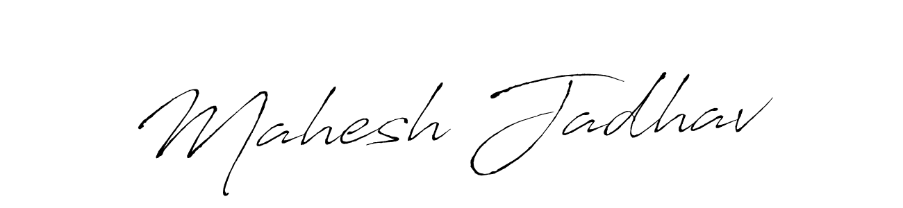 Also You can easily find your signature by using the search form. We will create Mahesh Jadhav name handwritten signature images for you free of cost using Antro_Vectra sign style. Mahesh Jadhav signature style 6 images and pictures png
