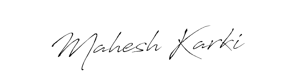 This is the best signature style for the Mahesh Karki name. Also you like these signature font (Antro_Vectra). Mix name signature. Mahesh Karki signature style 6 images and pictures png