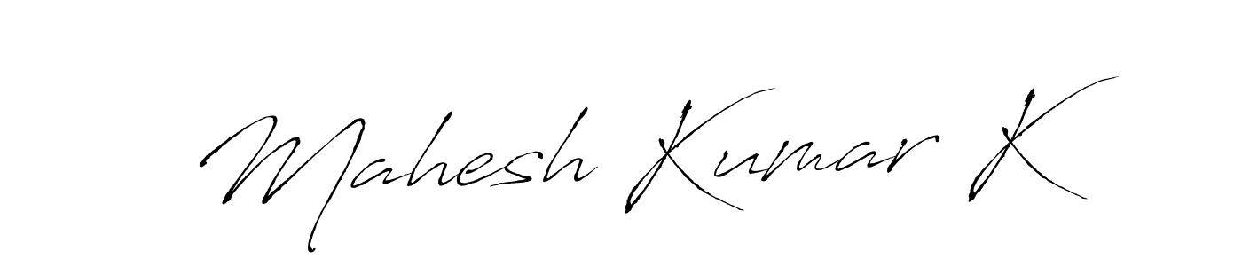 Best and Professional Signature Style for Mahesh Kumar K. Antro_Vectra Best Signature Style Collection. Mahesh Kumar K signature style 6 images and pictures png