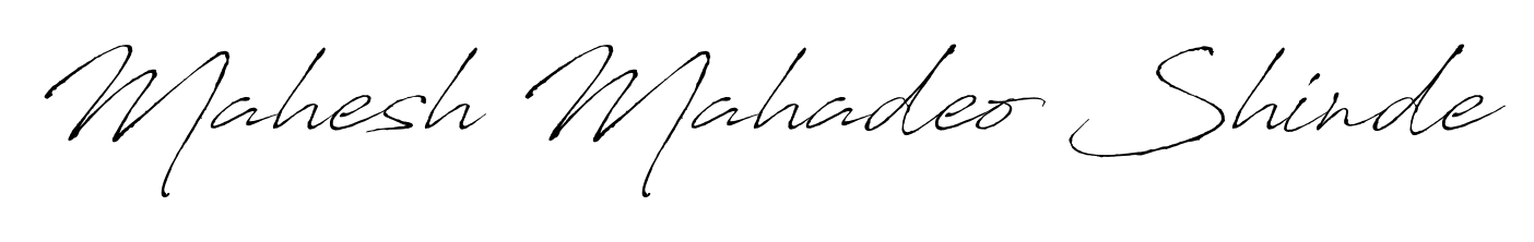 Use a signature maker to create a handwritten signature online. With this signature software, you can design (Antro_Vectra) your own signature for name Mahesh Mahadeo Shinde. Mahesh Mahadeo Shinde signature style 6 images and pictures png