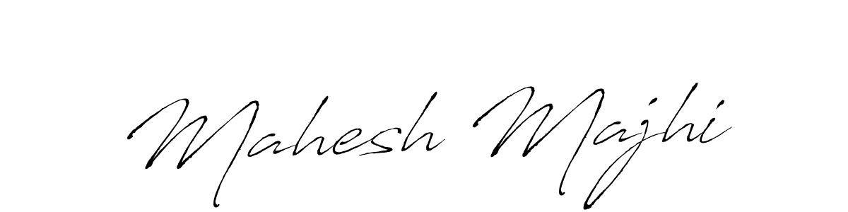 Make a beautiful signature design for name Mahesh Majhi. With this signature (Antro_Vectra) style, you can create a handwritten signature for free. Mahesh Majhi signature style 6 images and pictures png