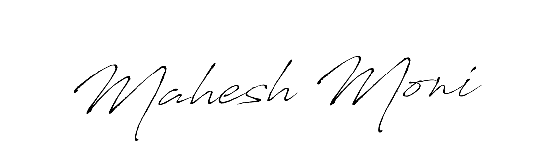 Antro_Vectra is a professional signature style that is perfect for those who want to add a touch of class to their signature. It is also a great choice for those who want to make their signature more unique. Get Mahesh Moni name to fancy signature for free. Mahesh Moni signature style 6 images and pictures png