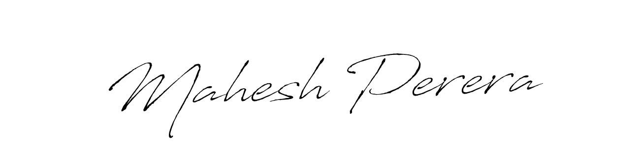 How to make Mahesh Perera name signature. Use Antro_Vectra style for creating short signs online. This is the latest handwritten sign. Mahesh Perera signature style 6 images and pictures png