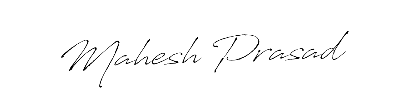 The best way (Antro_Vectra) to make a short signature is to pick only two or three words in your name. The name Mahesh Prasad include a total of six letters. For converting this name. Mahesh Prasad signature style 6 images and pictures png