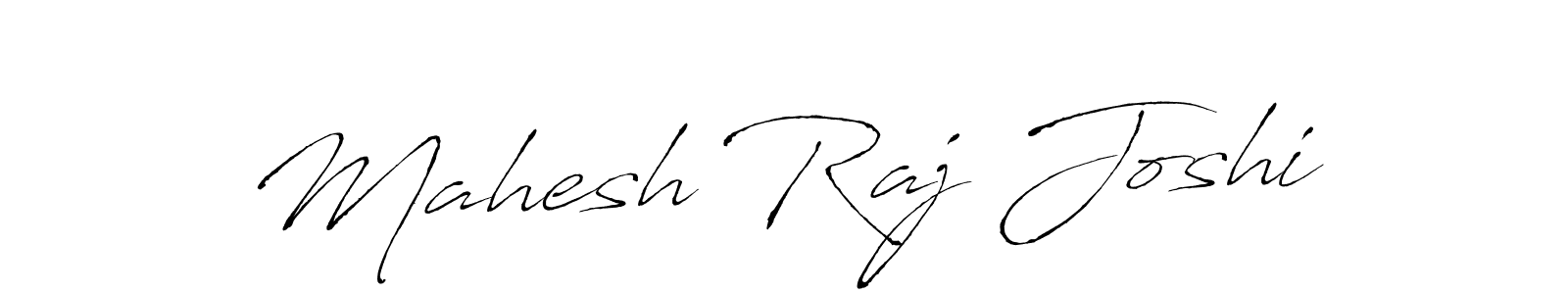 Also we have Mahesh Raj Joshi name is the best signature style. Create professional handwritten signature collection using Antro_Vectra autograph style. Mahesh Raj Joshi signature style 6 images and pictures png