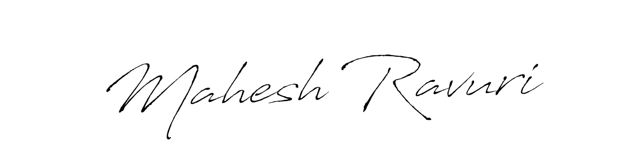 Also we have Mahesh Ravuri name is the best signature style. Create professional handwritten signature collection using Antro_Vectra autograph style. Mahesh Ravuri signature style 6 images and pictures png