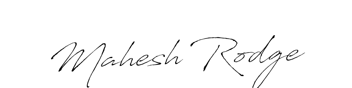 How to make Mahesh Rodge signature? Antro_Vectra is a professional autograph style. Create handwritten signature for Mahesh Rodge name. Mahesh Rodge signature style 6 images and pictures png