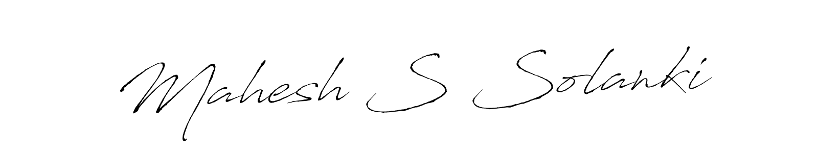 Make a short Mahesh S Solanki signature style. Manage your documents anywhere anytime using Antro_Vectra. Create and add eSignatures, submit forms, share and send files easily. Mahesh S Solanki signature style 6 images and pictures png