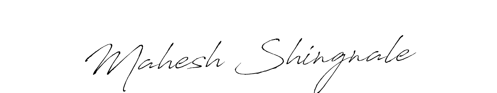 Mahesh Shingnale stylish signature style. Best Handwritten Sign (Antro_Vectra) for my name. Handwritten Signature Collection Ideas for my name Mahesh Shingnale. Mahesh Shingnale signature style 6 images and pictures png