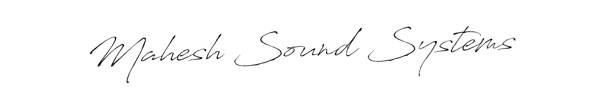 How to Draw Mahesh Sound Systems signature style? Antro_Vectra is a latest design signature styles for name Mahesh Sound Systems. Mahesh Sound Systems signature style 6 images and pictures png