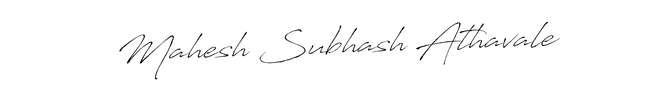The best way (Antro_Vectra) to make a short signature is to pick only two or three words in your name. The name Mahesh Subhash Athavale include a total of six letters. For converting this name. Mahesh Subhash Athavale signature style 6 images and pictures png