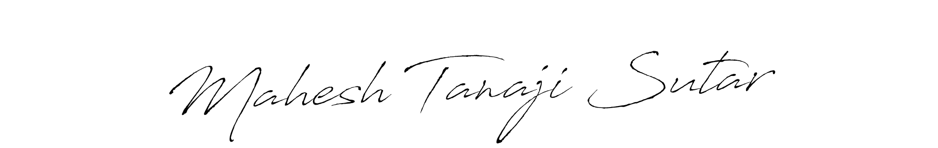 It looks lik you need a new signature style for name Mahesh Tanaji Sutar. Design unique handwritten (Antro_Vectra) signature with our free signature maker in just a few clicks. Mahesh Tanaji Sutar signature style 6 images and pictures png