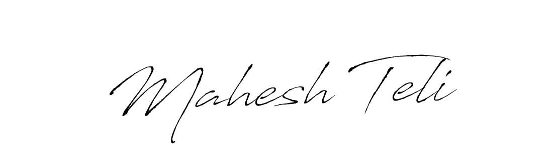 Similarly Antro_Vectra is the best handwritten signature design. Signature creator online .You can use it as an online autograph creator for name Mahesh Teli. Mahesh Teli signature style 6 images and pictures png