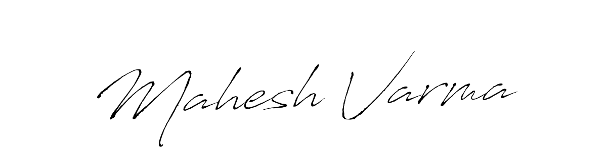 Make a beautiful signature design for name Mahesh Varma. With this signature (Antro_Vectra) style, you can create a handwritten signature for free. Mahesh Varma signature style 6 images and pictures png