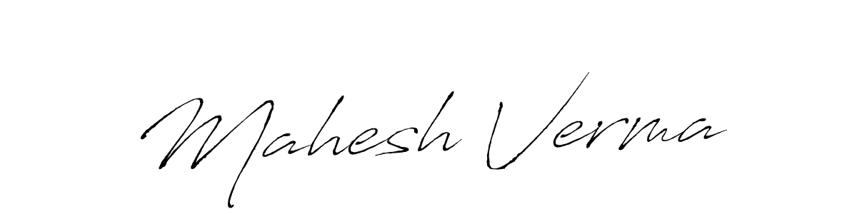 The best way (Antro_Vectra) to make a short signature is to pick only two or three words in your name. The name Mahesh Verma include a total of six letters. For converting this name. Mahesh Verma signature style 6 images and pictures png