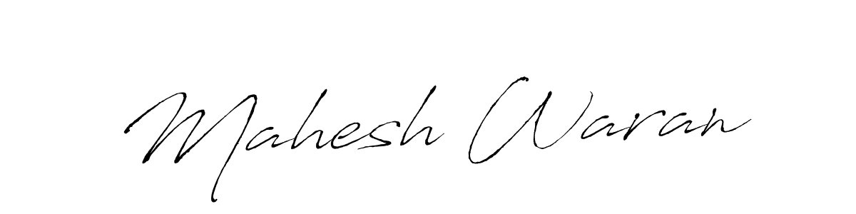 The best way (Antro_Vectra) to make a short signature is to pick only two or three words in your name. The name Mahesh Waran include a total of six letters. For converting this name. Mahesh Waran signature style 6 images and pictures png