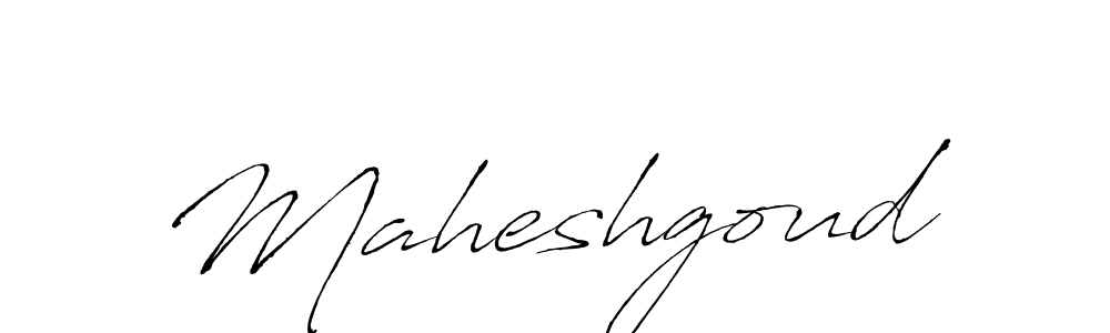 How to make Maheshgoud signature? Antro_Vectra is a professional autograph style. Create handwritten signature for Maheshgoud name. Maheshgoud signature style 6 images and pictures png