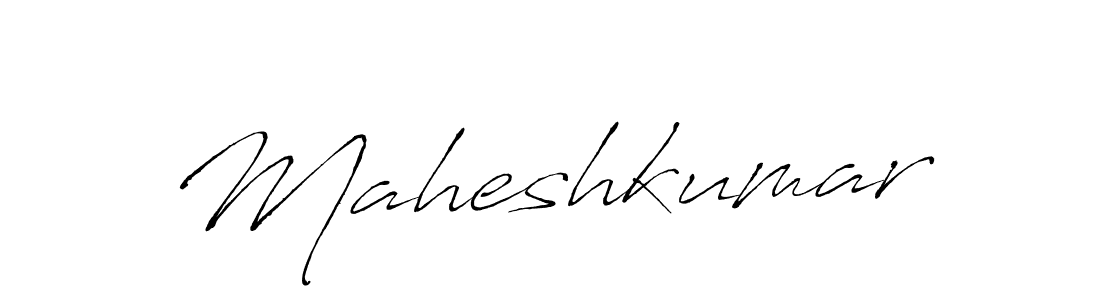 How to make Maheshkumar signature? Antro_Vectra is a professional autograph style. Create handwritten signature for Maheshkumar name. Maheshkumar signature style 6 images and pictures png