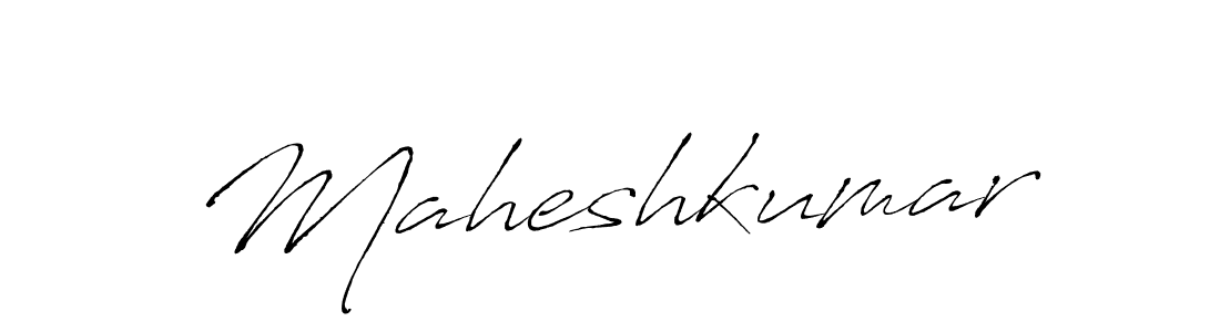 How to make Maheshkumar signature? Antro_Vectra is a professional autograph style. Create handwritten signature for Maheshkumar name. Maheshkumar signature style 6 images and pictures png