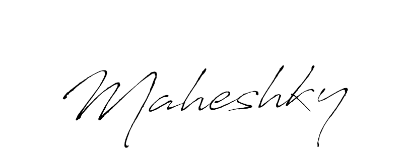 You should practise on your own different ways (Antro_Vectra) to write your name (Maheshky) in signature. don't let someone else do it for you. Maheshky signature style 6 images and pictures png