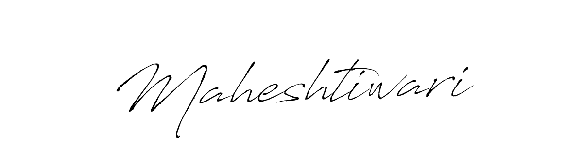 Make a beautiful signature design for name Maheshtiwari. With this signature (Antro_Vectra) style, you can create a handwritten signature for free. Maheshtiwari signature style 6 images and pictures png