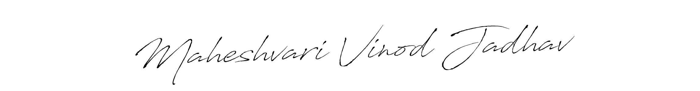 Once you've used our free online signature maker to create your best signature Antro_Vectra style, it's time to enjoy all of the benefits that Maheshvari Vinod Jadhav name signing documents. Maheshvari Vinod Jadhav signature style 6 images and pictures png
