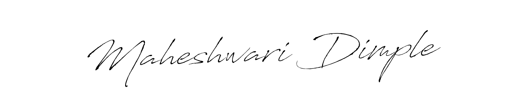 It looks lik you need a new signature style for name Maheshwari Dimple. Design unique handwritten (Antro_Vectra) signature with our free signature maker in just a few clicks. Maheshwari Dimple signature style 6 images and pictures png