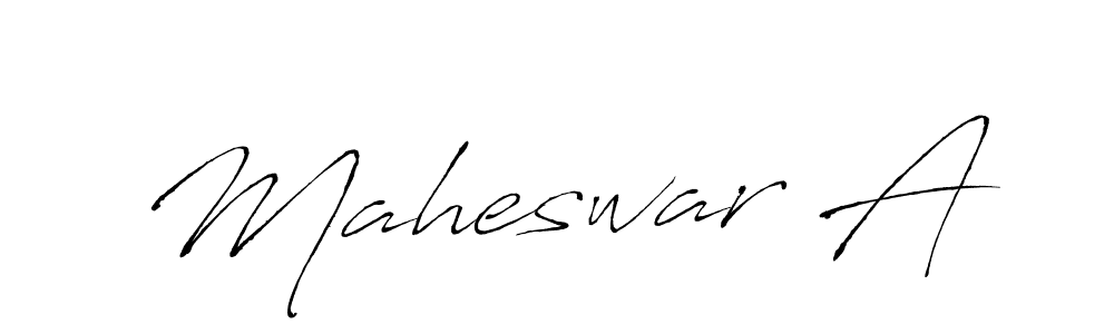 Here are the top 10 professional signature styles for the name Maheswar A. These are the best autograph styles you can use for your name. Maheswar A signature style 6 images and pictures png