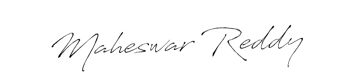 Maheswar Reddy stylish signature style. Best Handwritten Sign (Antro_Vectra) for my name. Handwritten Signature Collection Ideas for my name Maheswar Reddy. Maheswar Reddy signature style 6 images and pictures png