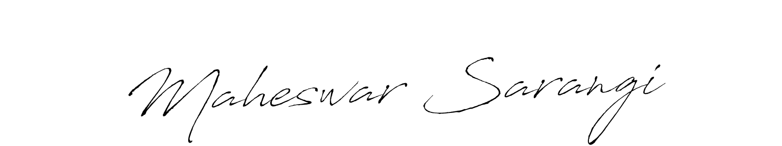 Make a beautiful signature design for name Maheswar Sarangi. Use this online signature maker to create a handwritten signature for free. Maheswar Sarangi signature style 6 images and pictures png