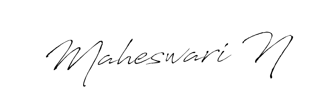 Make a beautiful signature design for name Maheswari N. Use this online signature maker to create a handwritten signature for free. Maheswari N signature style 6 images and pictures png