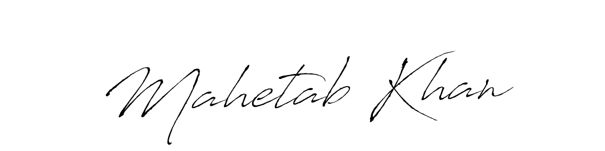 Similarly Antro_Vectra is the best handwritten signature design. Signature creator online .You can use it as an online autograph creator for name Mahetab Khan. Mahetab Khan signature style 6 images and pictures png