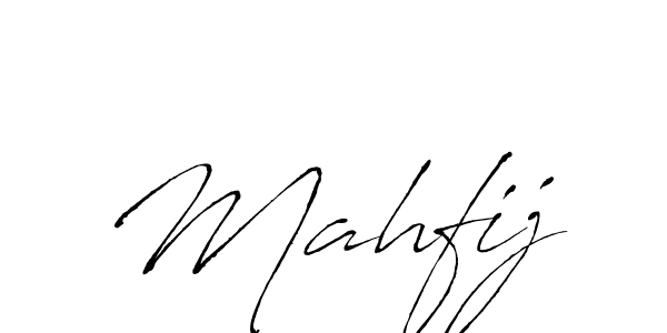 Also we have Mahfij name is the best signature style. Create professional handwritten signature collection using Antro_Vectra autograph style. Mahfij signature style 6 images and pictures png