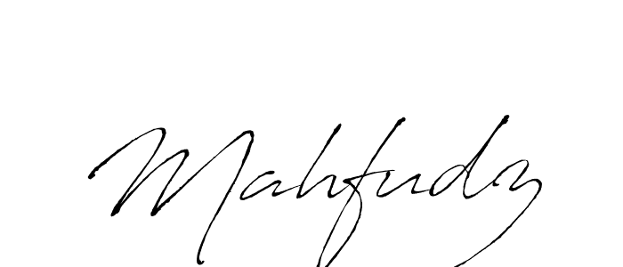 Antro_Vectra is a professional signature style that is perfect for those who want to add a touch of class to their signature. It is also a great choice for those who want to make their signature more unique. Get Mahfudz name to fancy signature for free. Mahfudz signature style 6 images and pictures png