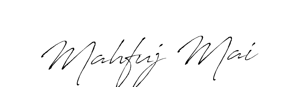 Antro_Vectra is a professional signature style that is perfect for those who want to add a touch of class to their signature. It is also a great choice for those who want to make their signature more unique. Get Mahfuj Mai name to fancy signature for free. Mahfuj Mai signature style 6 images and pictures png