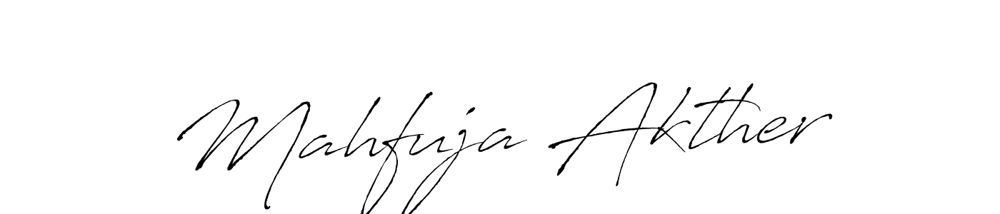 Also we have Mahfuja Akther name is the best signature style. Create professional handwritten signature collection using Antro_Vectra autograph style. Mahfuja Akther signature style 6 images and pictures png