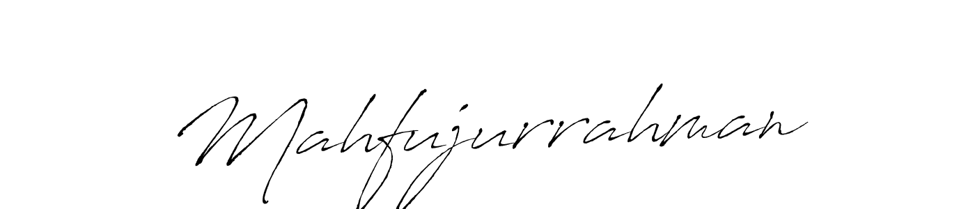 It looks lik you need a new signature style for name Mahfujurrahman. Design unique handwritten (Antro_Vectra) signature with our free signature maker in just a few clicks. Mahfujurrahman signature style 6 images and pictures png