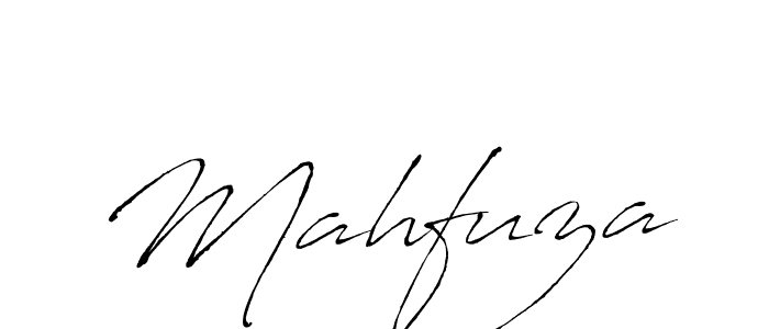 if you are searching for the best signature style for your name Mahfuza. so please give up your signature search. here we have designed multiple signature styles  using Antro_Vectra. Mahfuza signature style 6 images and pictures png