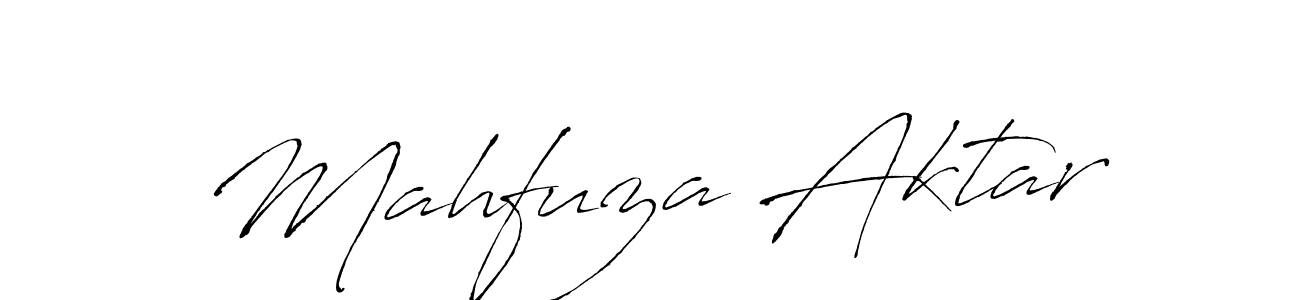 The best way (Antro_Vectra) to make a short signature is to pick only two or three words in your name. The name Mahfuza Aktar include a total of six letters. For converting this name. Mahfuza Aktar signature style 6 images and pictures png
