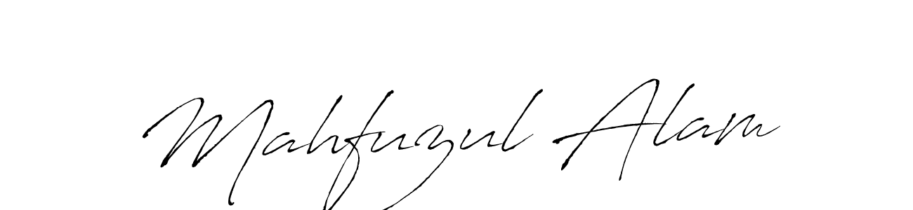 Design your own signature with our free online signature maker. With this signature software, you can create a handwritten (Antro_Vectra) signature for name Mahfuzul Alam. Mahfuzul Alam signature style 6 images and pictures png