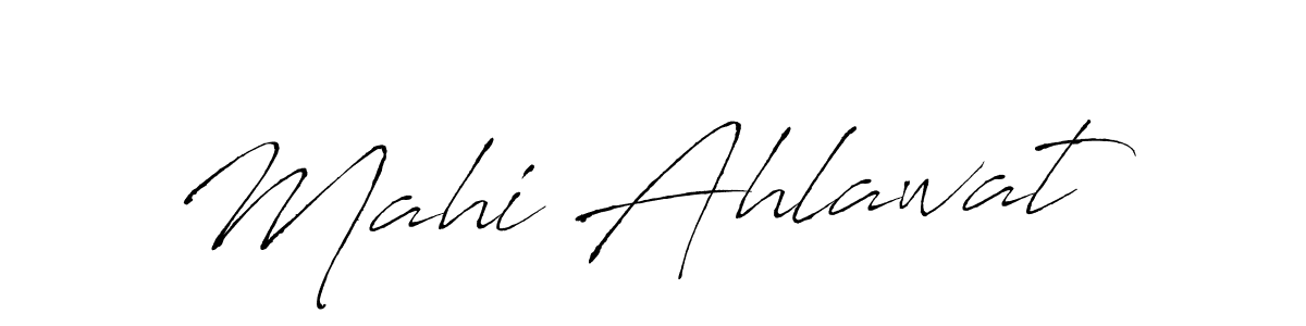 Also You can easily find your signature by using the search form. We will create Mahi Ahlawat name handwritten signature images for you free of cost using Antro_Vectra sign style. Mahi Ahlawat signature style 6 images and pictures png